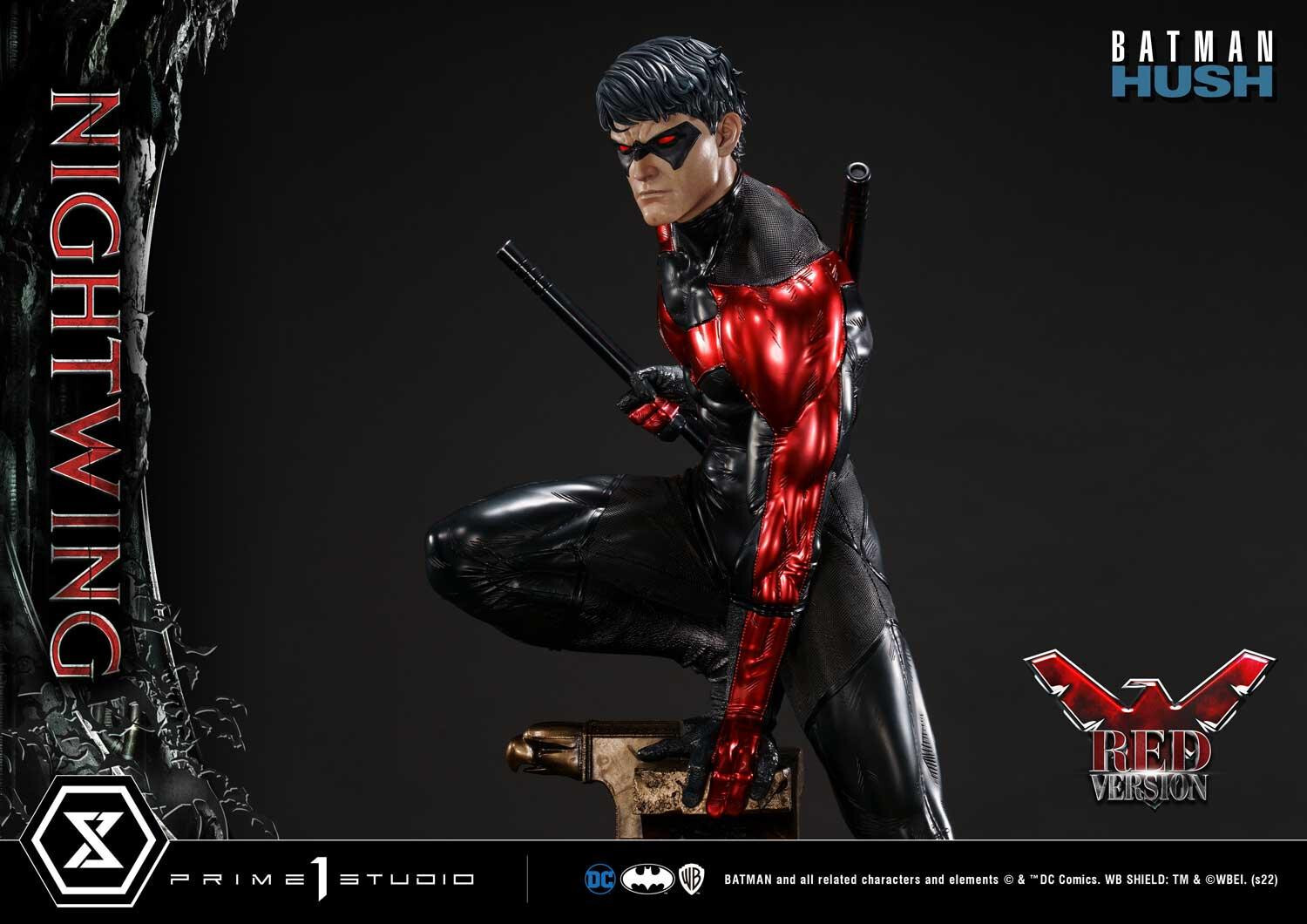 Batman: Hush - Nightwing - Museum Masterline Series  (MMDCBH-06RD) - 1/3 - Red Version (Prime 1 Studio) photo 17