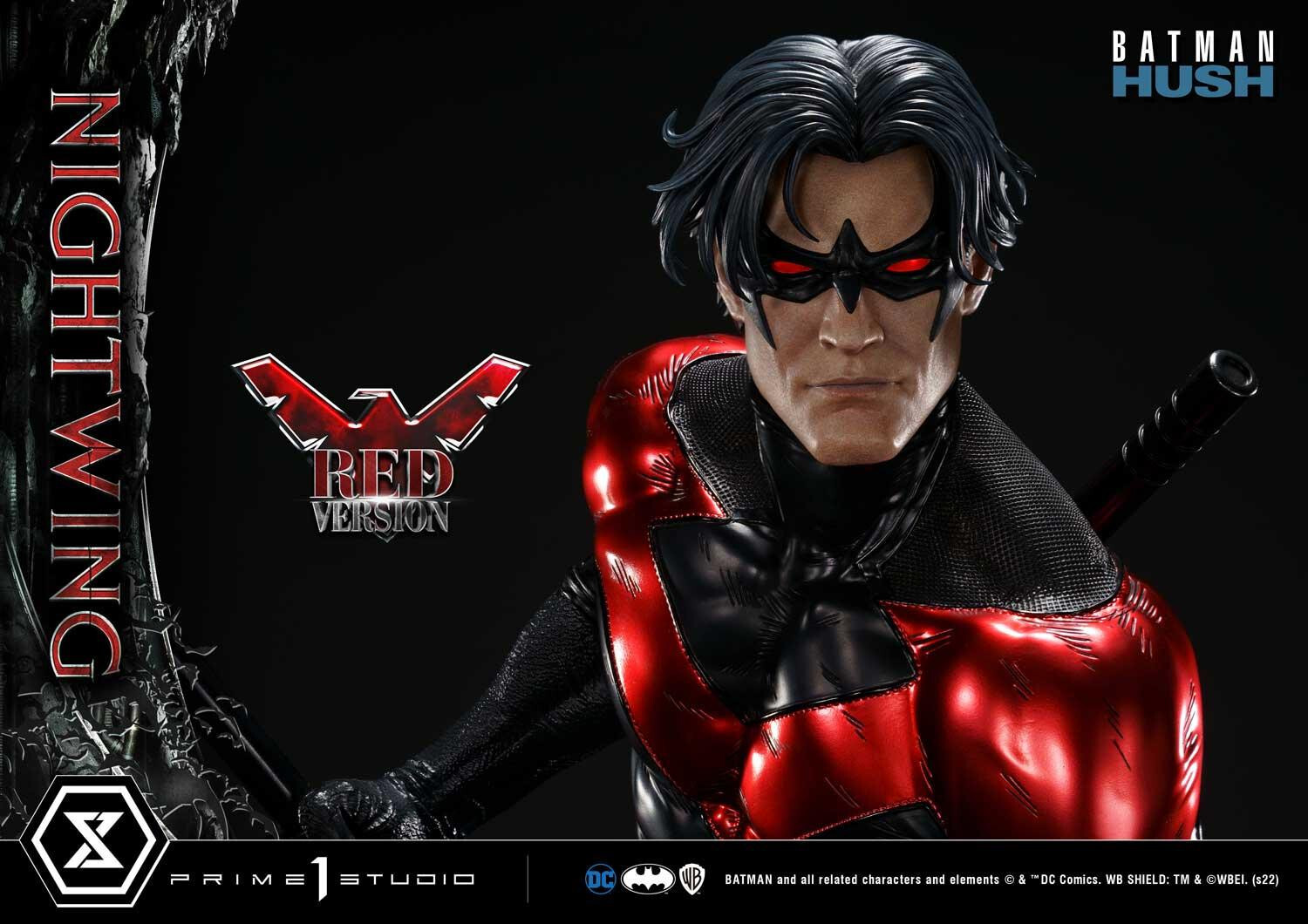 Batman: Hush - Nightwing - Museum Masterline Series  (MMDCBH-06RD) - 1/3 - Red Version (Prime 1 Studio) photo 18