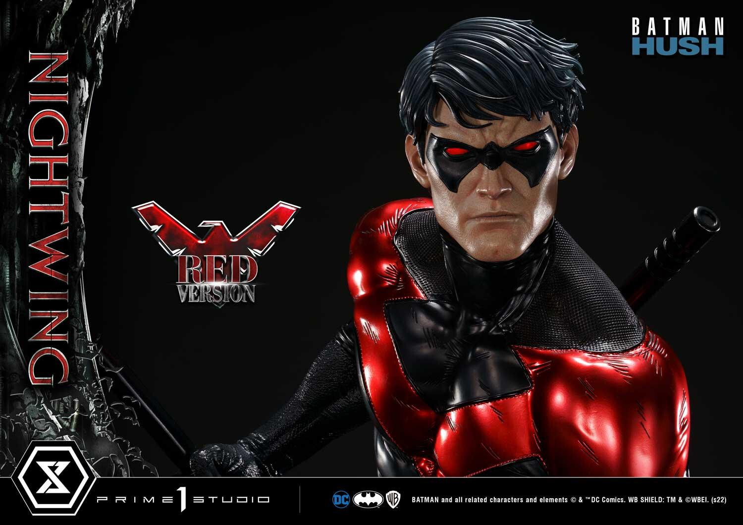 Batman: Hush - Nightwing - Museum Masterline Series  (MMDCBH-06RD) - 1/3 - Red Version (Prime 1 Studio) photo 19