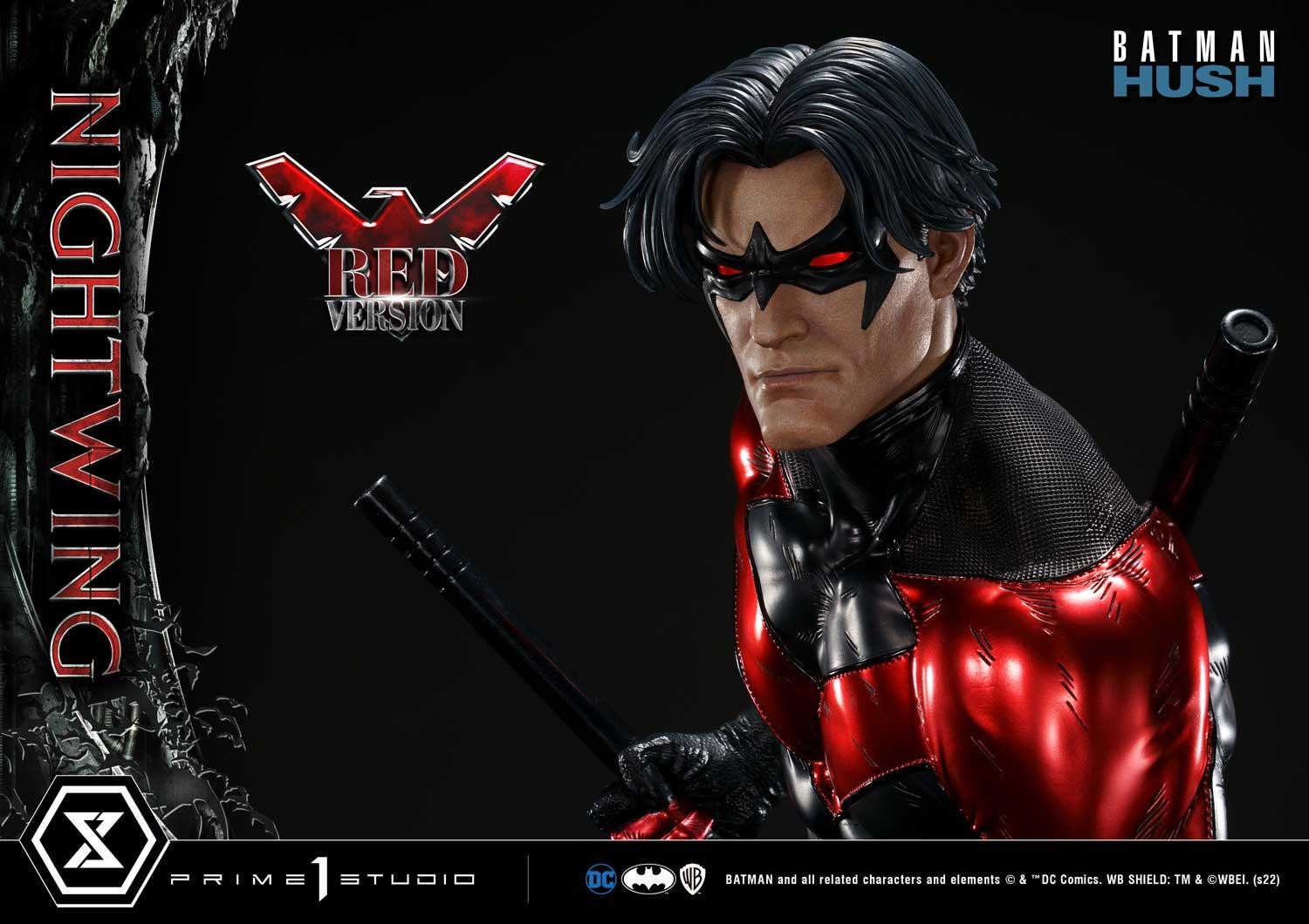 Batman: Hush - Nightwing - Museum Masterline Series  (MMDCBH-06RD) - 1/3 - Red Version (Prime 1 Studio) photo 20