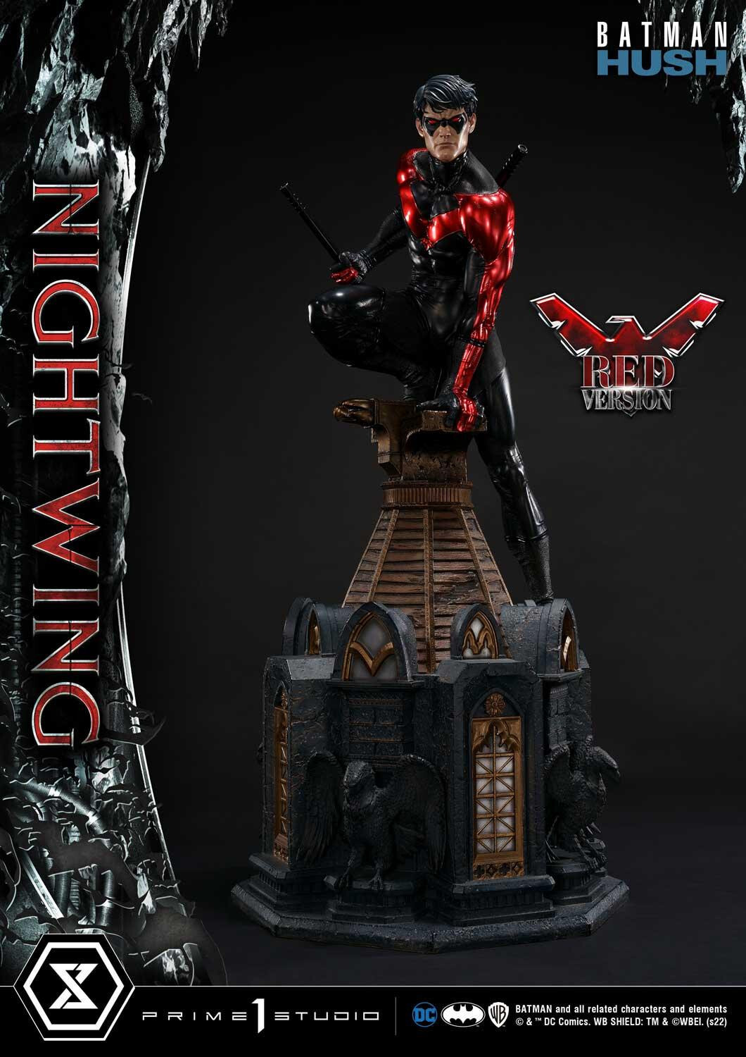 Batman: Hush - Nightwing - Museum Masterline Series  (MMDCBH-06RD) - 1/3 - Red Version (Prime 1 Studio) photo 21