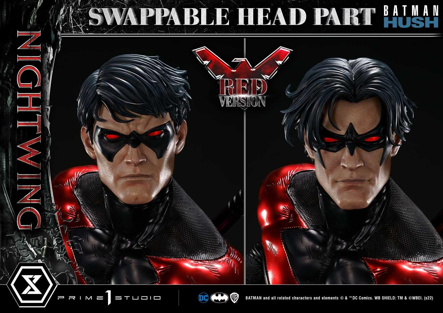 Batman: Hush - Nightwing - Museum Masterline Series  (MMDCBH-06RD) - 1/3 - Red Version (Prime 1 Studio) photo 23