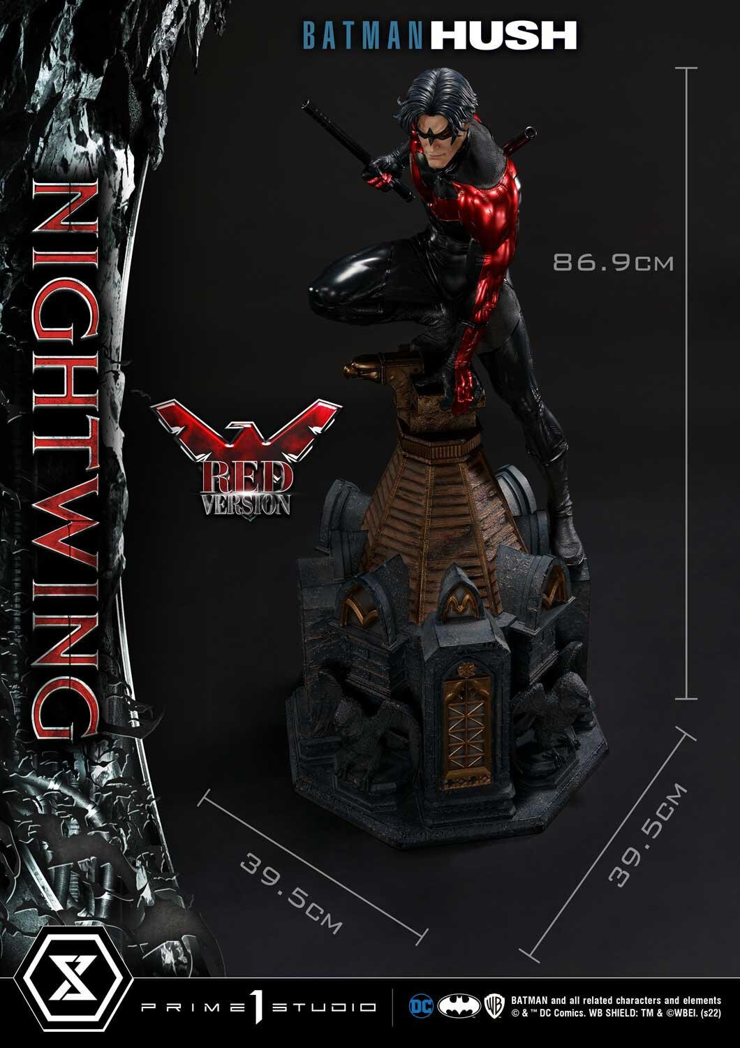 Batman: Hush - Nightwing - Museum Masterline Series  (MMDCBH-06RD) - 1/3 - Red Version (Prime 1 Studio) photo 24