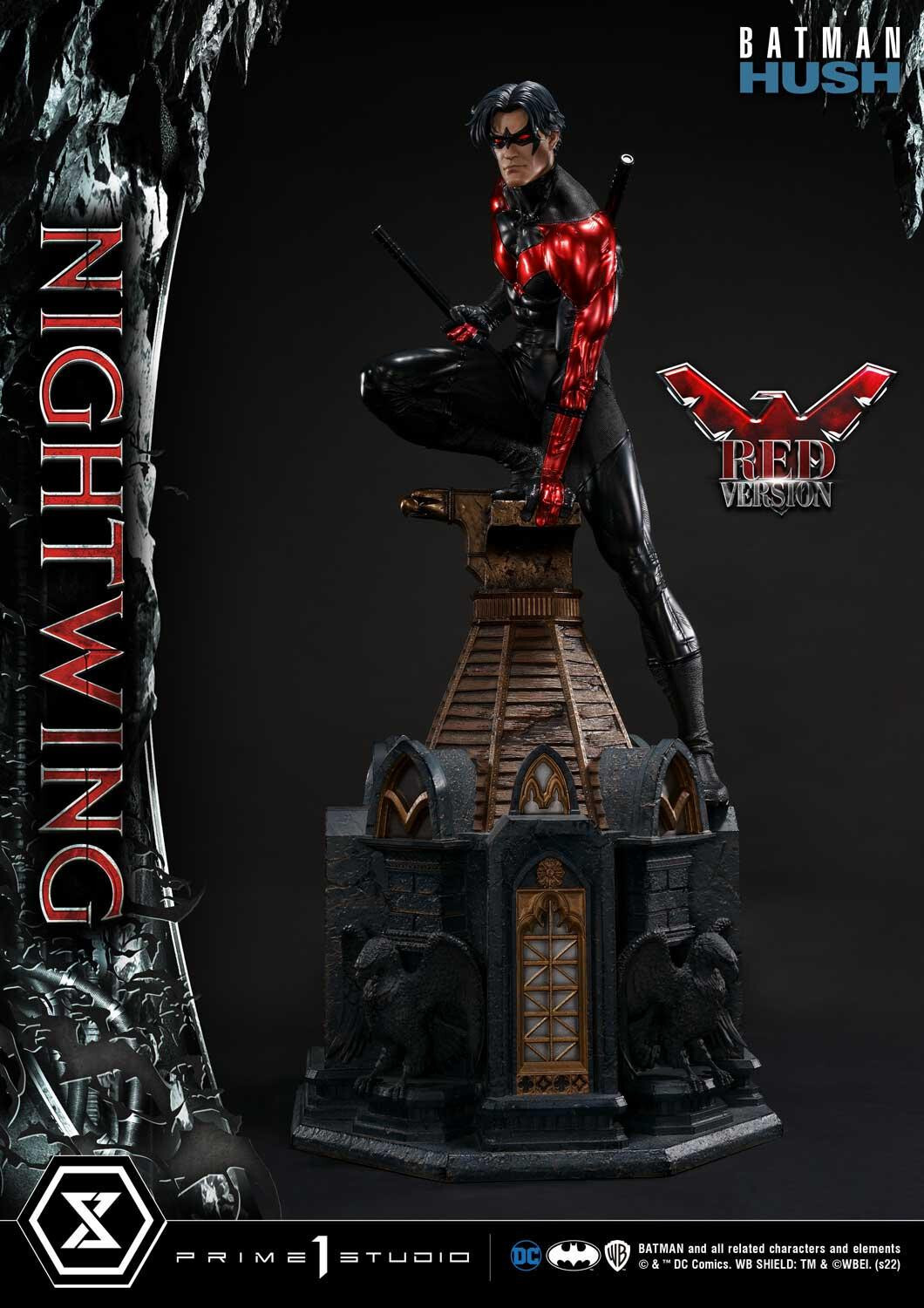 Batman: Hush - Nightwing - Museum Masterline Series  (MMDCBH-06RD) - 1/3 - Red Version (Prime 1 Studio) photo 26