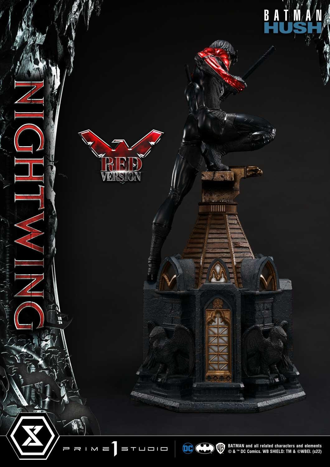 Batman: Hush - Nightwing - Museum Masterline Series  (MMDCBH-06RD) - 1/3 - Red Version (Prime 1 Studio) photo 28