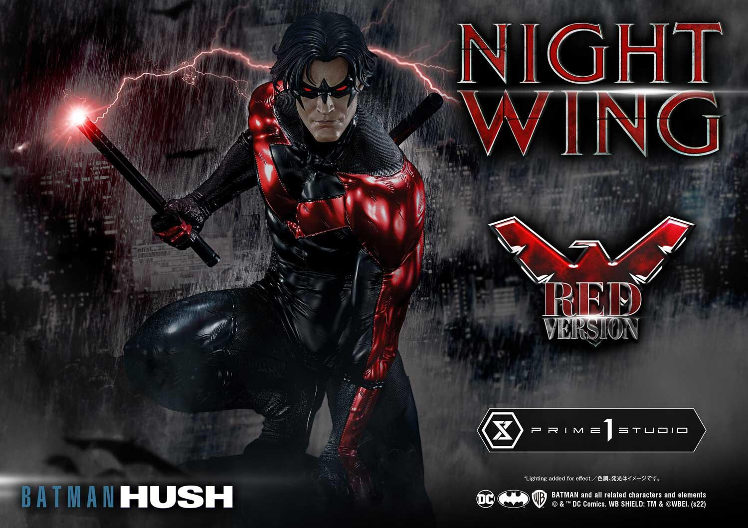 Batman: Hush - Nightwing - Museum Masterline Series  (MMDCBH-06RD) - 1/3 - Red Version (Prime 1 Studio) photo 30