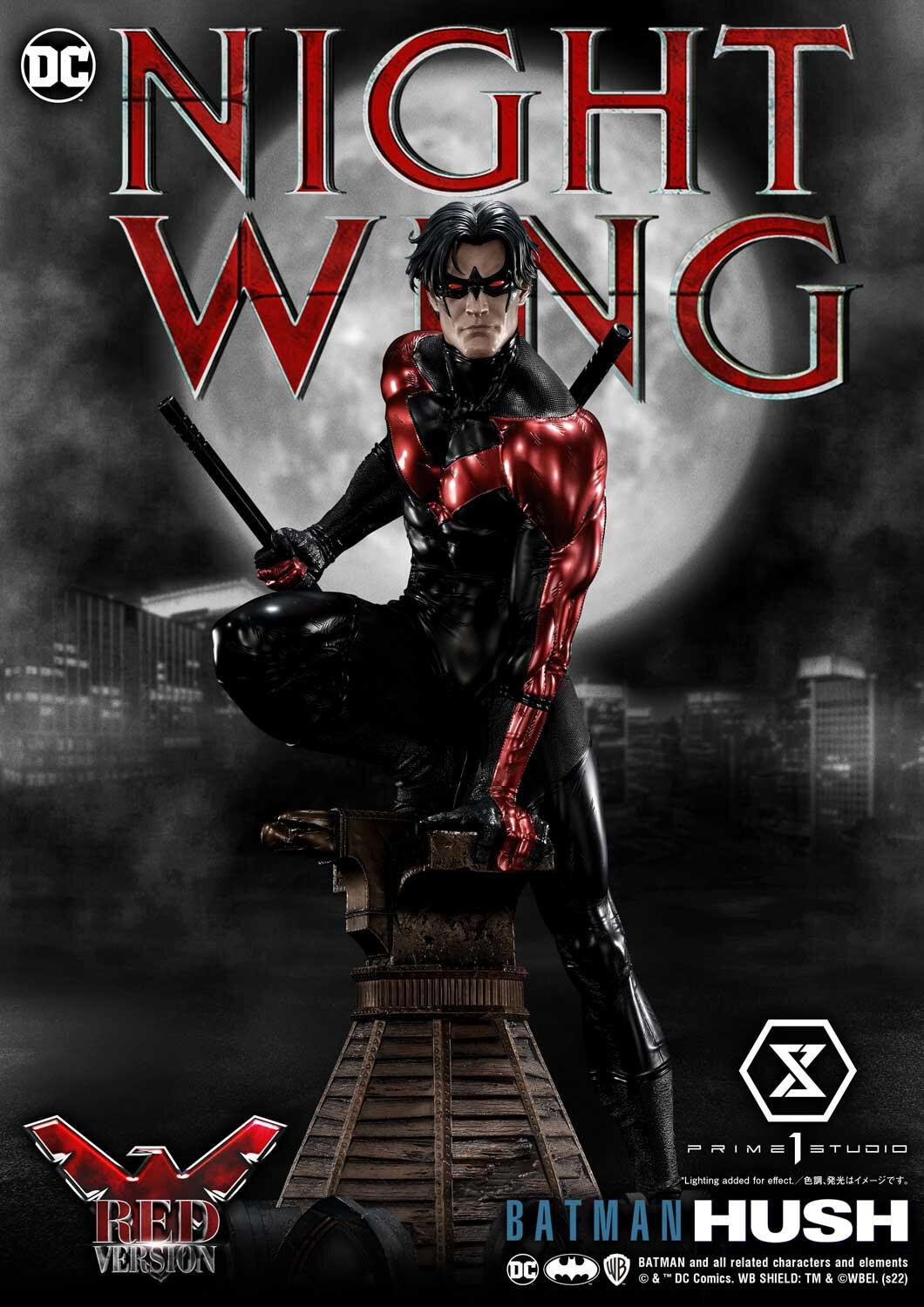 Batman: Hush - Nightwing - Museum Masterline Series  (MMDCBH-06RD) - 1/3 - Red Version (Prime 1 Studio) photo 31