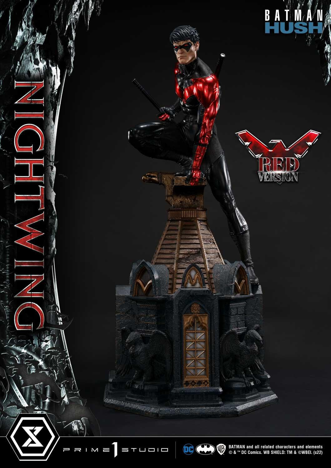 Batman: Hush - Nightwing - Museum Masterline Series  (MMDCBH-06RD) - 1/3 - Red Version (Prime 1 Studio) photo 32