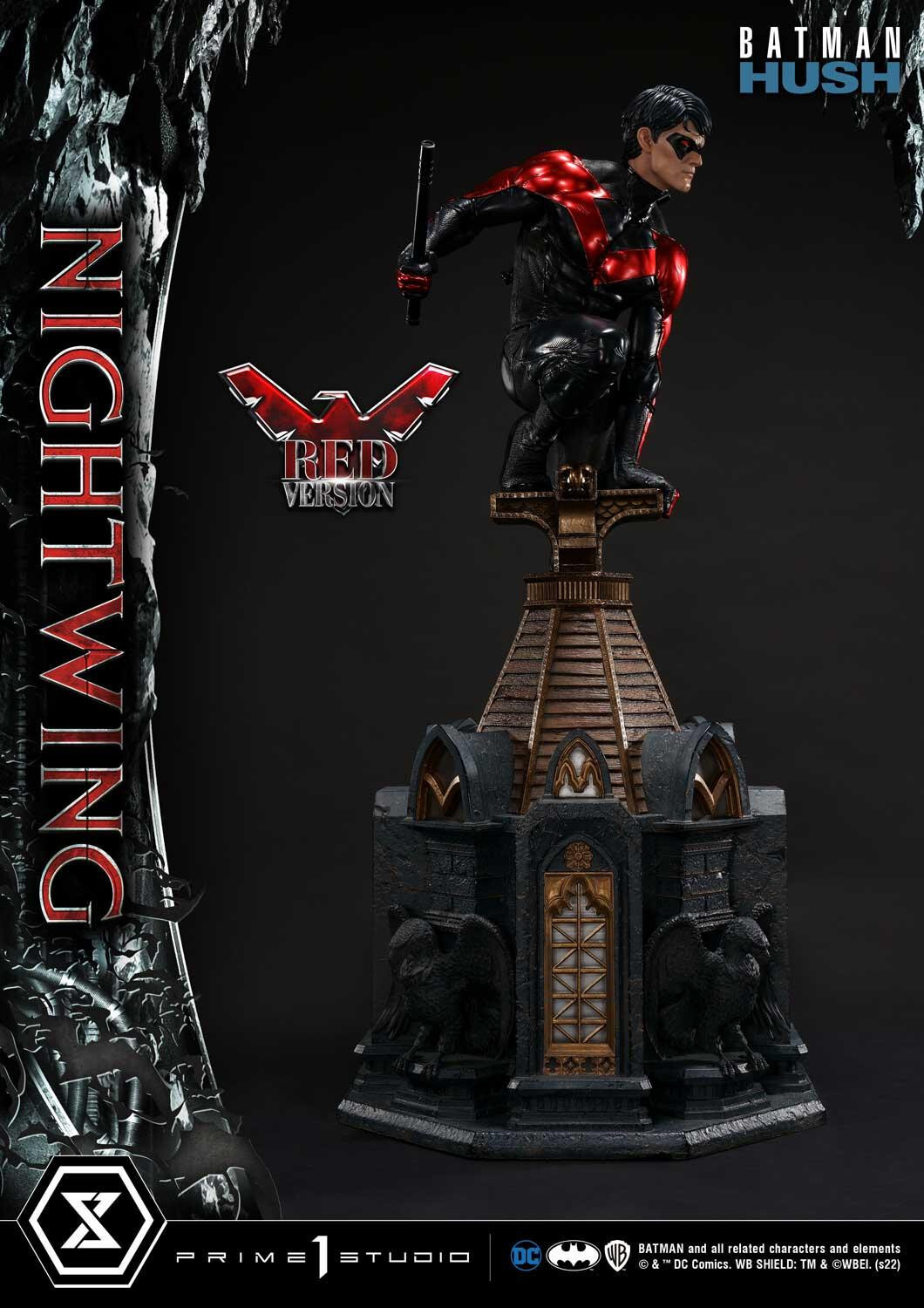 Batman: Hush - Nightwing - Museum Masterline Series  (MMDCBH-06RD) - 1/3 - Red Version (Prime 1 Studio) photo 33