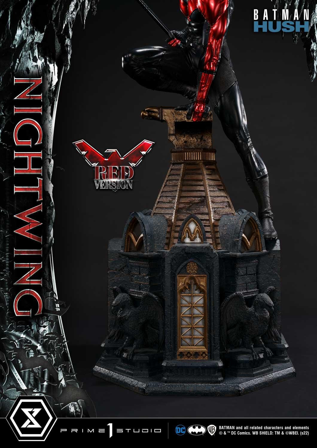Batman: Hush - Nightwing - Museum Masterline Series  (MMDCBH-06RD) - 1/3 - Red Version (Prime 1 Studio) photo 34
