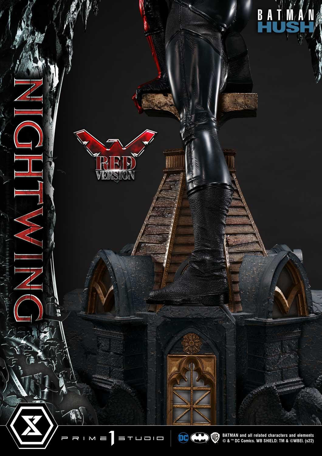 Batman: Hush - Nightwing - Museum Masterline Series  (MMDCBH-06RD) - 1/3 - Red Version (Prime 1 Studio) photo 35