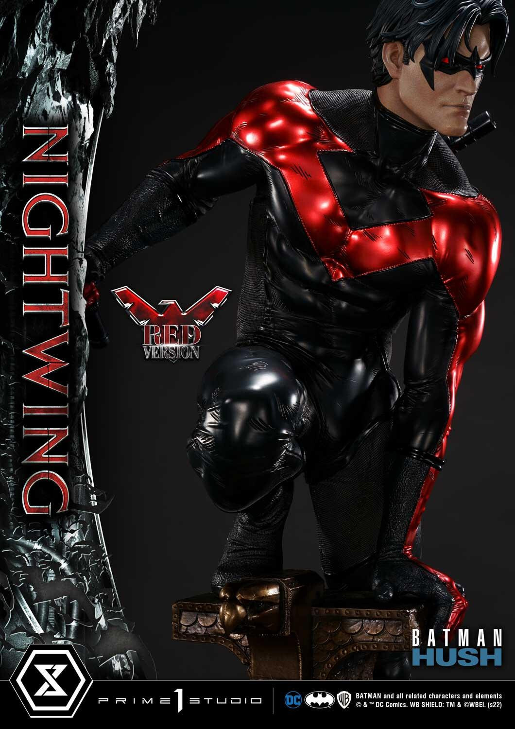 Batman: Hush - Nightwing - Museum Masterline Series  (MMDCBH-06RD) - 1/3 - Red Version (Prime 1 Studio) photo 36