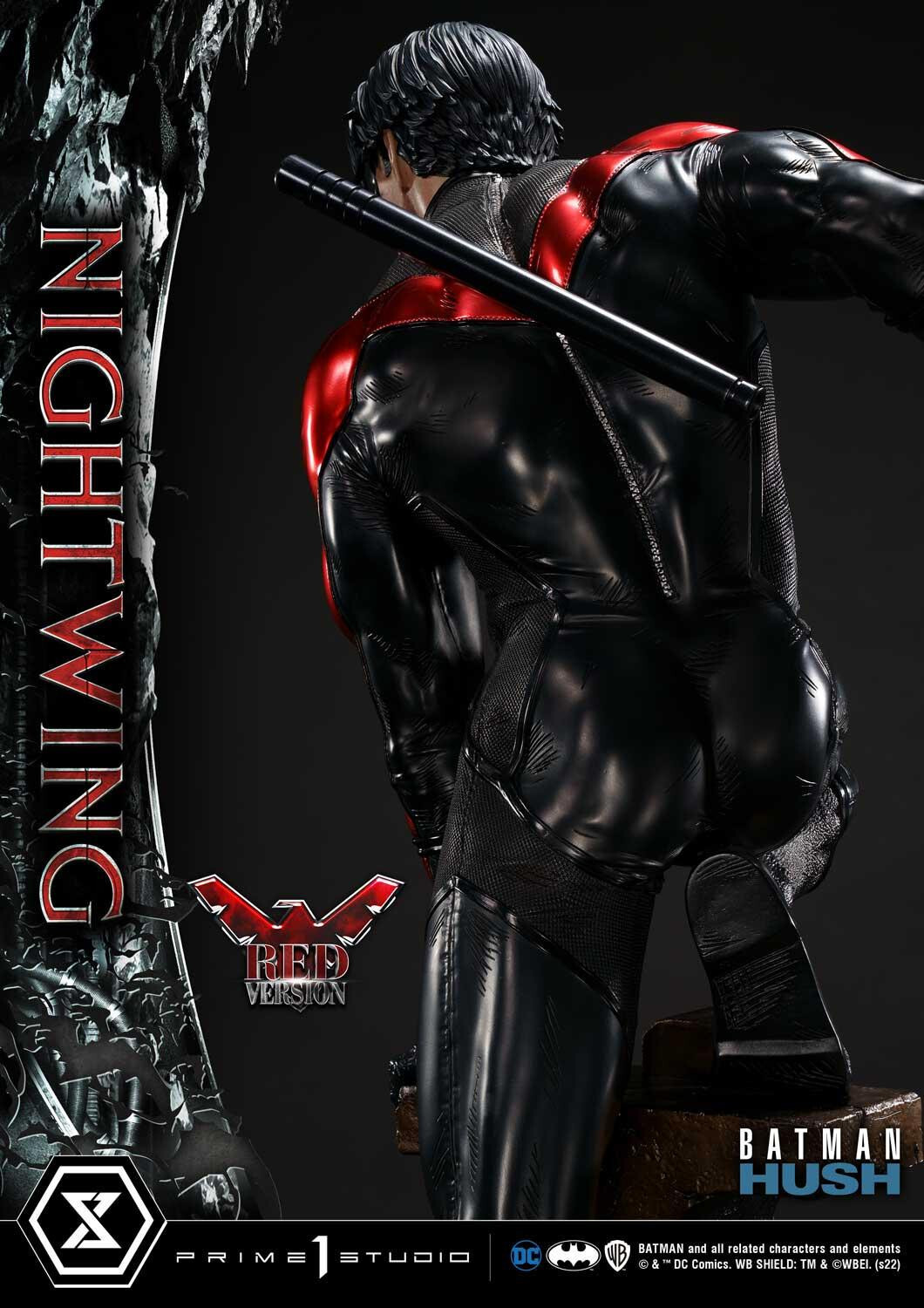 Batman: Hush - Nightwing - Museum Masterline Series  (MMDCBH-06RD) - 1/3 - Red Version (Prime 1 Studio) photo 37