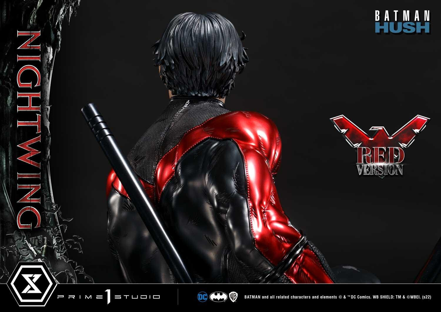 Batman: Hush - Nightwing - Museum Masterline Series  (MMDCBH-06RD) - 1/3 - Red Version (Prime 1 Studio) photo 40