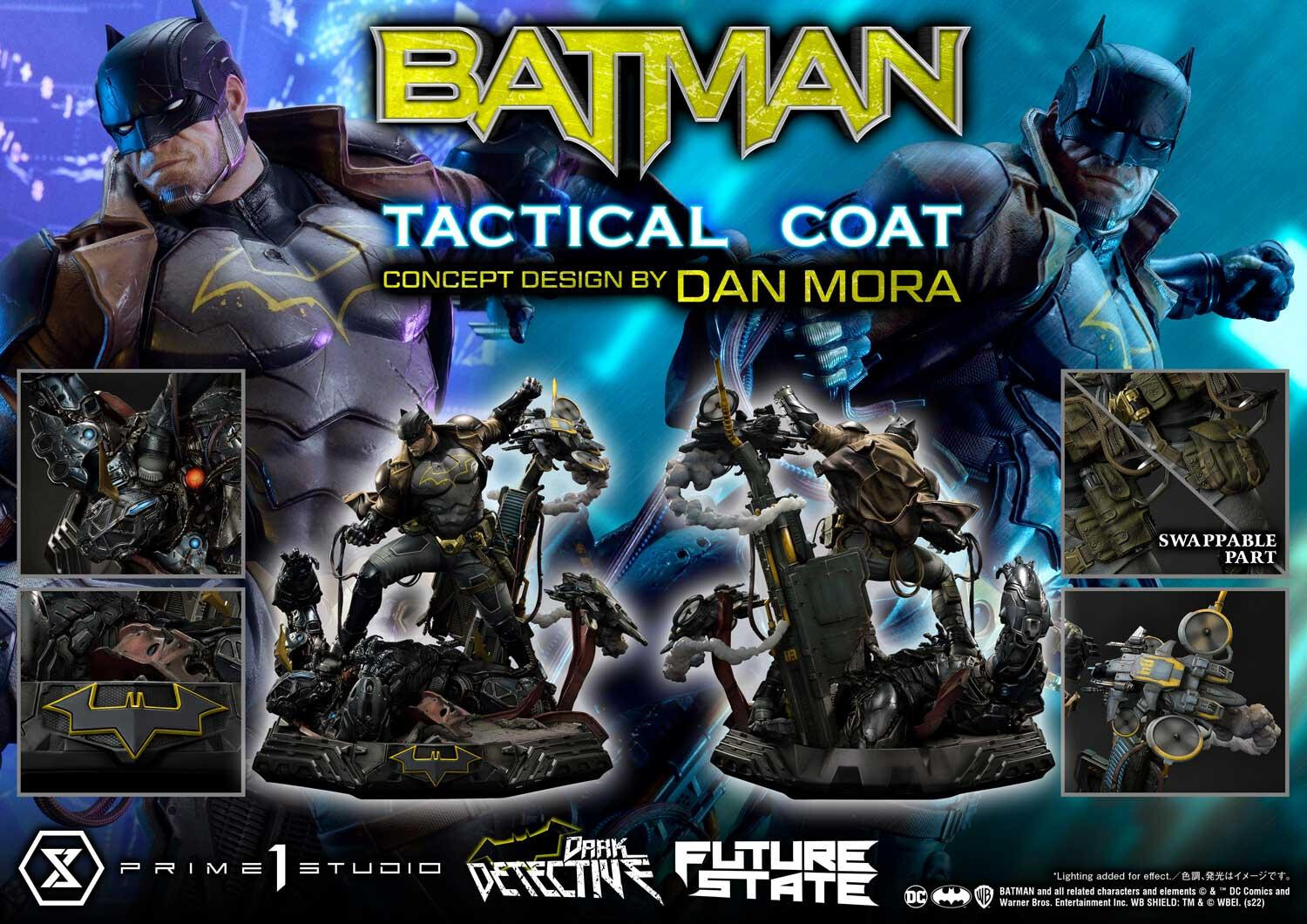 Future State: Dark Detective - Batman - Ultimate Premium Masterline (UPMDC-01DX) - 1/4 - Tactical Coat, DX Version (Prime 1 Studio) photo 60