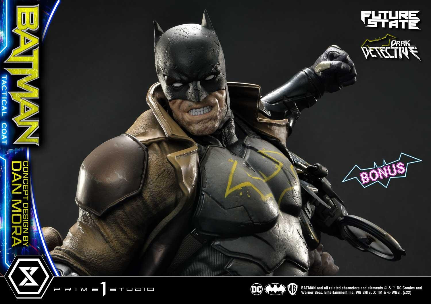 Future State: Dark Detective - Batman - Ultimate Premium Masterline (UPMDC-01DXS) - 1/4 - Tactical Coat, DX Bonus Version (Prime 1 Studio) photo 26
