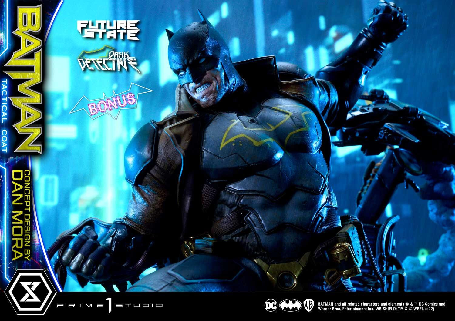 Future State: Dark Detective - Batman - Ultimate Premium Masterline (UPMDC-01DXS) - 1/4 - Tactical Coat, DX Bonus Version (Prime 1 Studio) photo 27