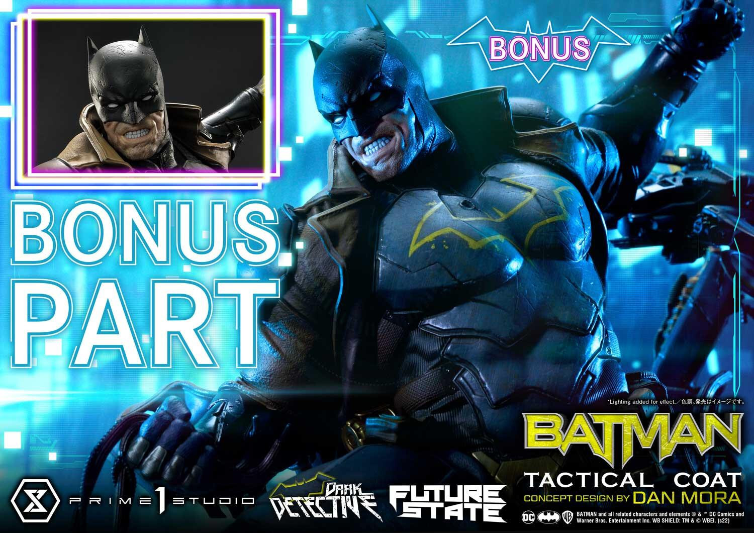 Future State: Dark Detective - Batman - Ultimate Premium Masterline (UPMDC-01DXS) - 1/4 - Tactical Coat, DX Bonus Version (Prime 1 Studio) photo 32