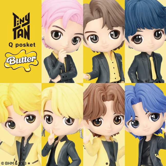 TinyTan - RM - Q Posket - Q Posket TinyTAN Butter - A (Bandai Spirits) photo 2