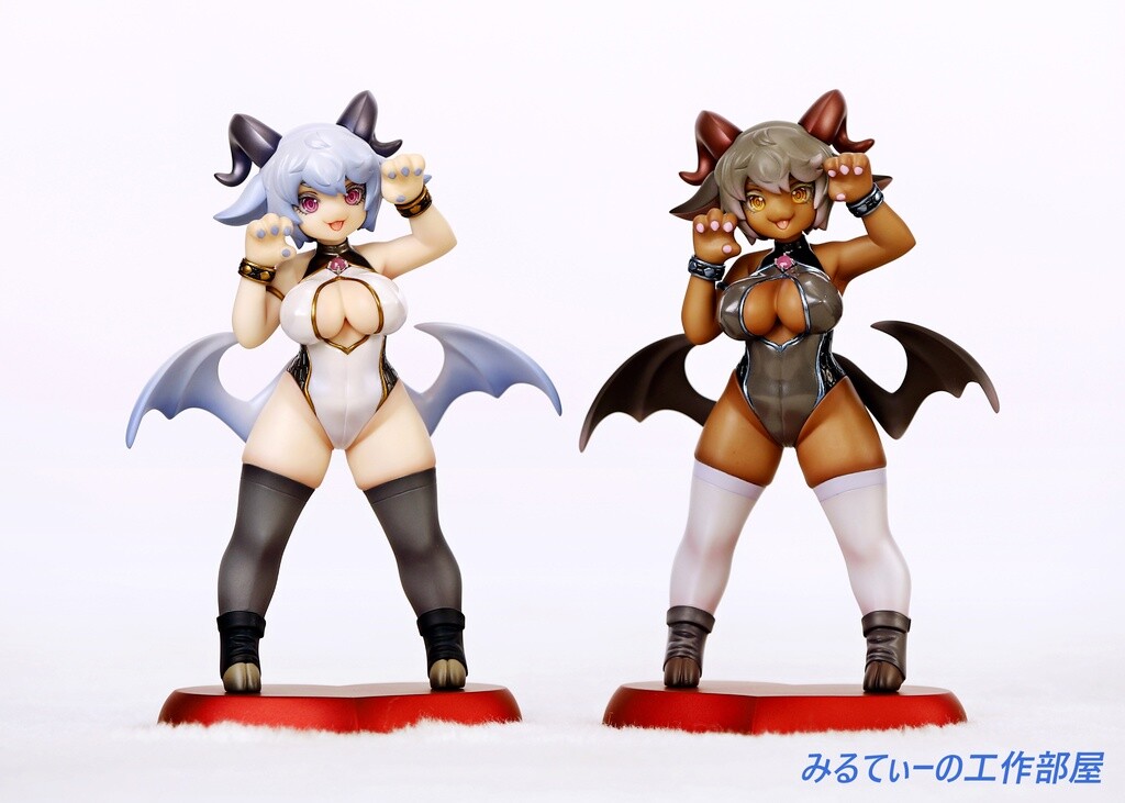 Original - Doujin Figure - Careo＆Opra - 1/7 - Brown Skin (Milteage)