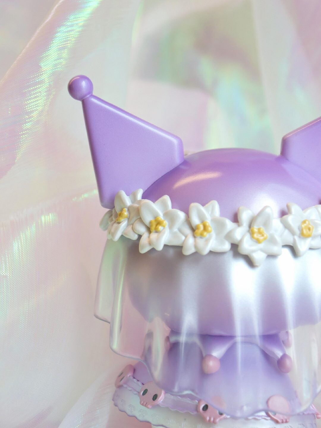 Sanrio Characters - Kuromi - Melody & Kuromi Pink Dream Flower Wedding Series (Top Toy) photo 7
