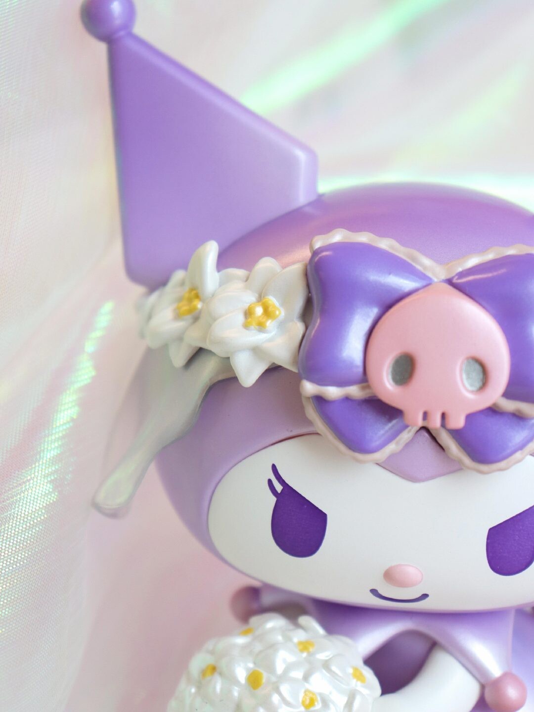 Sanrio Characters - Kuromi - Melody & Kuromi Pink Dream Flower Wedding Series (Top Toy) photo 8