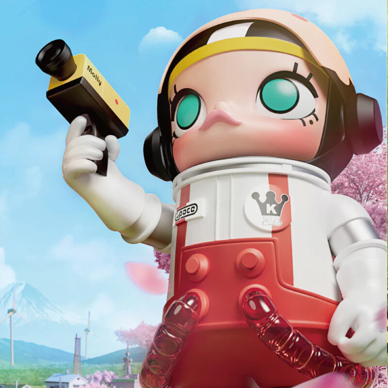 Chibi Maruko-chan - Molly - Sakura Momoko - Mega 400% - Space Molly X Chibi Maruko-Chan (Pop Mart) photo 3