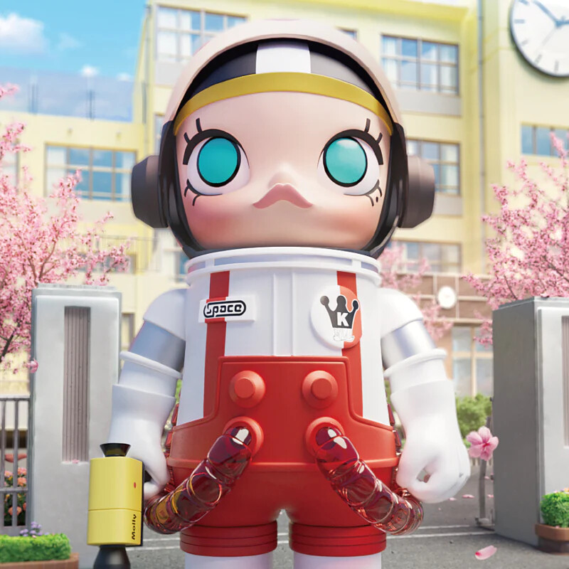 Chibi Maruko-chan - Molly - Sakura Momoko - Mega 400% - Space Molly X Chibi Maruko-Chan (Pop Mart) photo 5