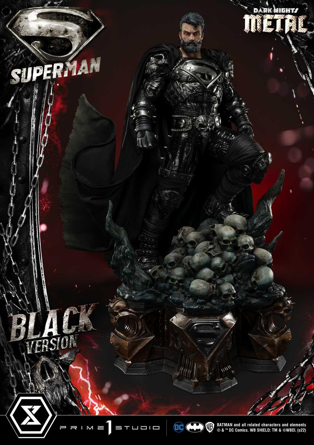 Dark Nights: Metal - Superman - Museum Masterline Series (MMDCMT-08BL) - 1/3 - Black Version (Prime 1 Studio) photo 2