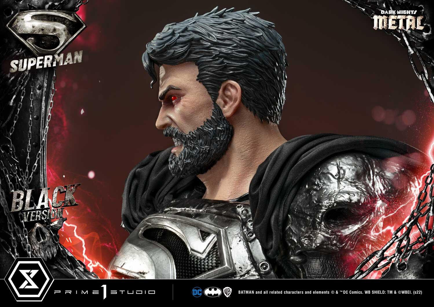 Dark Nights: Metal - Superman - Museum Masterline Series (MMDCMT-08BL) - 1/3 - Black Version (Prime 1 Studio) photo 3