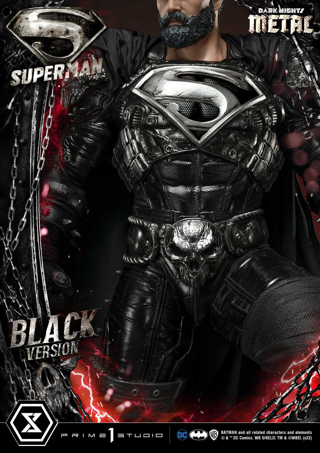 Dark Nights: Metal - Superman - Museum Masterline Series (MMDCMT-08BL) - 1/3 - Black Version (Prime 1 Studio) photo 4