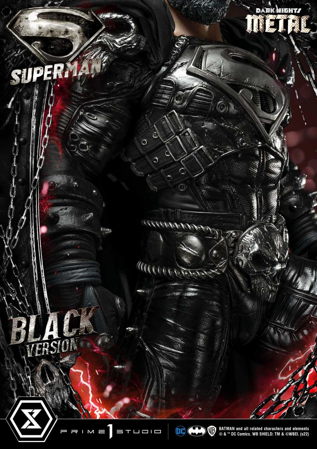 Dark Nights: Metal - Superman - Museum Masterline Series (MMDCMT-08BL) - 1/3 - Black Version (Prime 1 Studio) photo 5