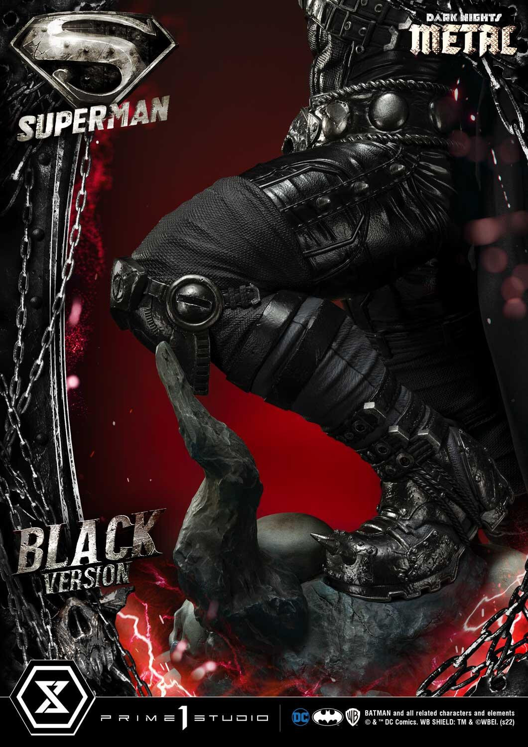 Dark Nights: Metal - Superman - Museum Masterline Series (MMDCMT-08BL) - 1/3 - Black Version (Prime 1 Studio) photo 6
