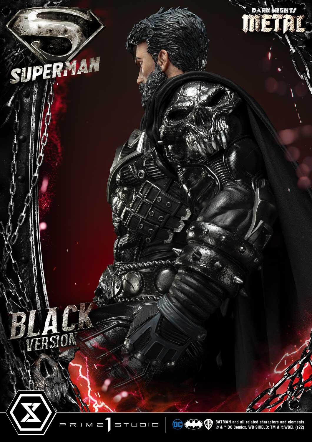 Dark Nights: Metal - Superman - Museum Masterline Series (MMDCMT-08BL) - 1/3 - Black Version (Prime 1 Studio) photo 7
