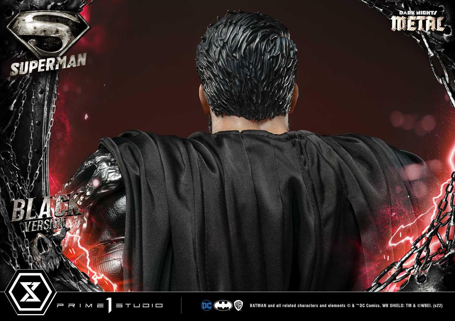 Dark Nights: Metal - Superman - Museum Masterline Series (MMDCMT-08BL) - 1/3 - Black Version (Prime 1 Studio) photo 17