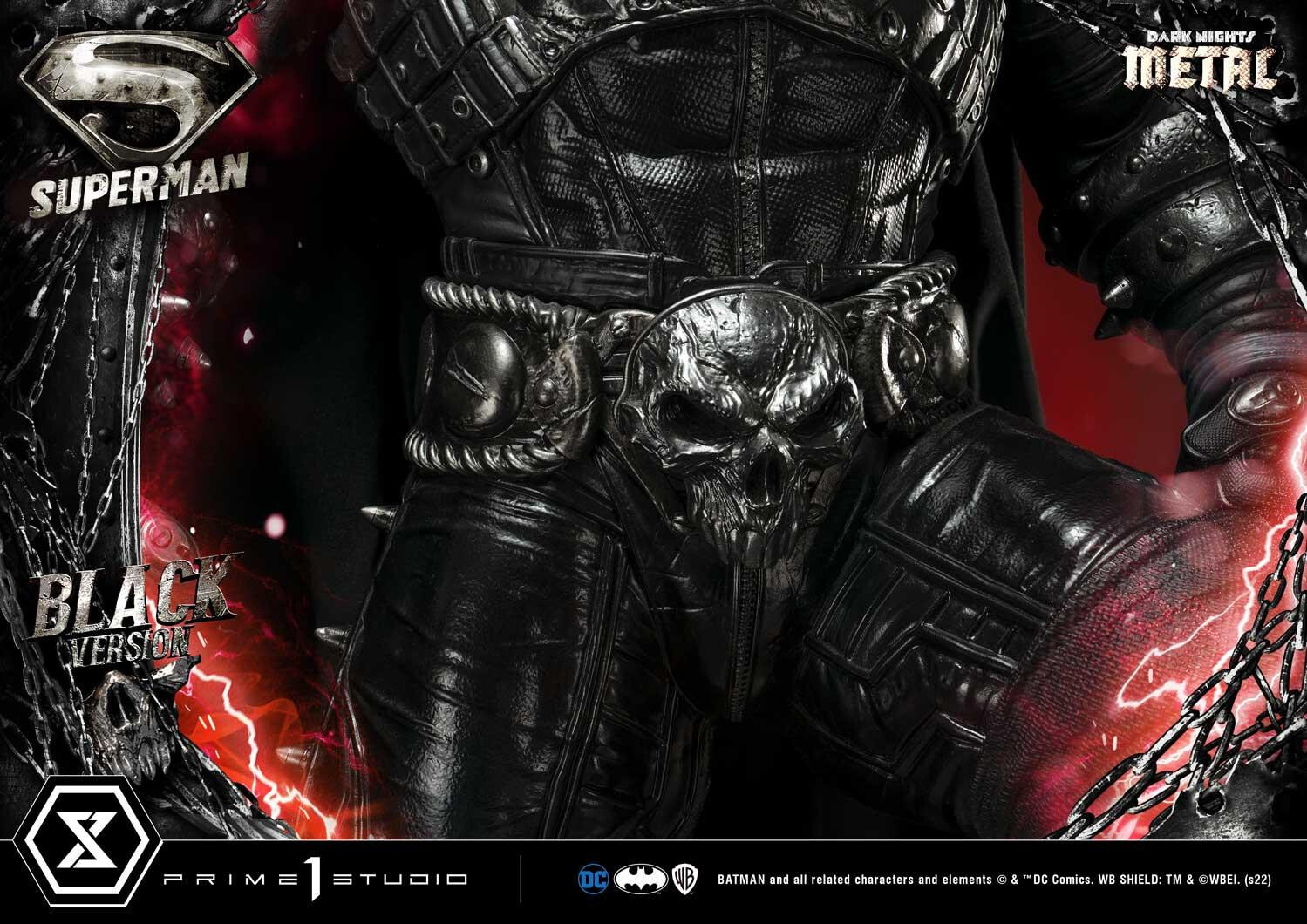Dark Nights: Metal - Superman - Museum Masterline Series (MMDCMT-08BL) - 1/3 - Black Version (Prime 1 Studio) photo 18