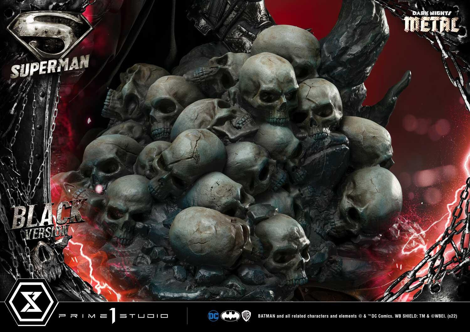 Dark Nights: Metal - Superman - Museum Masterline Series (MMDCMT-08BL) - 1/3 - Black Version (Prime 1 Studio) photo 19
