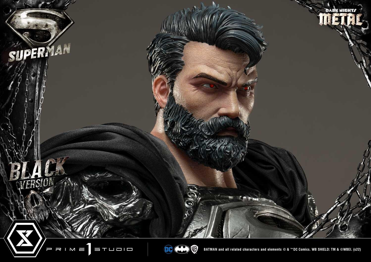Dark Nights: Metal - Superman - Museum Masterline Series (MMDCMT-08BL) - 1/3 - Black Version (Prime 1 Studio) photo 22