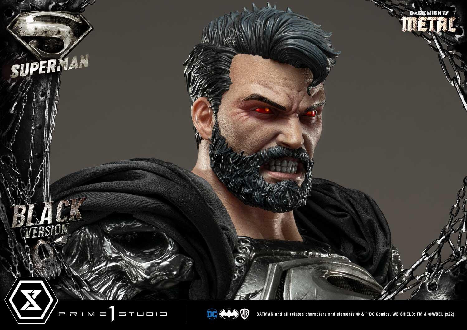 Dark Nights: Metal - Superman - Museum Masterline Series (MMDCMT-08BL) - 1/3 - Black Version (Prime 1 Studio) photo 23