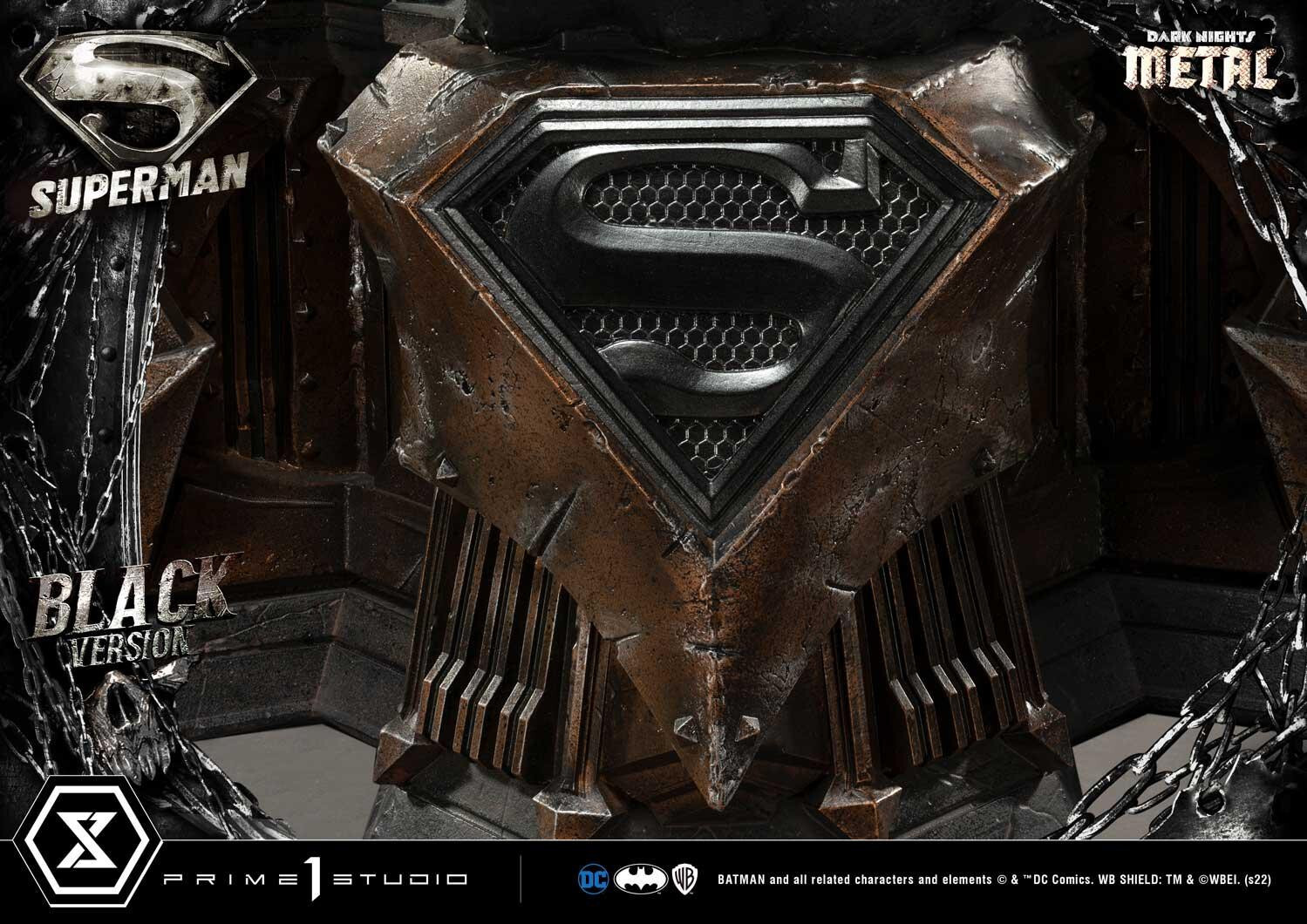 Dark Nights: Metal - Superman - Museum Masterline Series (MMDCMT-08BL) - 1/3 - Black Version (Prime 1 Studio) photo 26