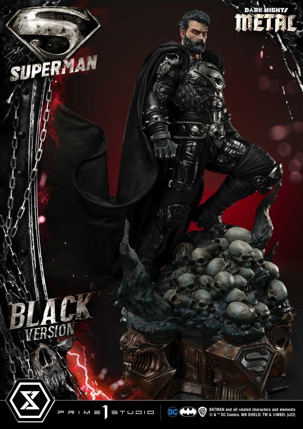 Dark Nights: Metal - Superman - Museum Masterline Series (MMDCMT-08BL) - 1/3 - Black Version (Prime 1 Studio) photo 27
