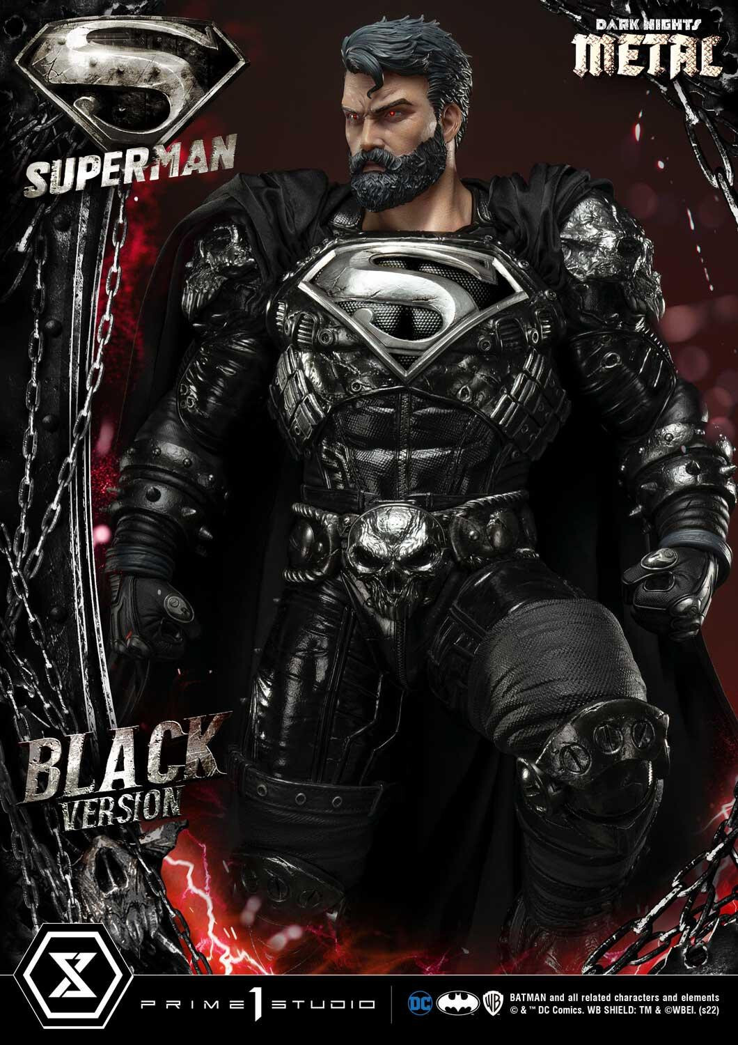 Dark Nights: Metal - Superman - Museum Masterline Series (MMDCMT-08BL) - 1/3 - Black Version (Prime 1 Studio) photo 28