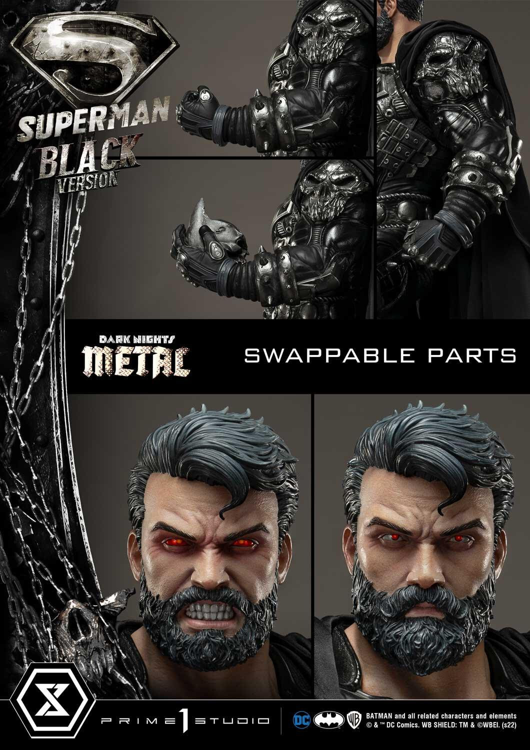 Dark Nights: Metal - Superman - Museum Masterline Series (MMDCMT-08BL) - 1/3 - Black Version (Prime 1 Studio) photo 32