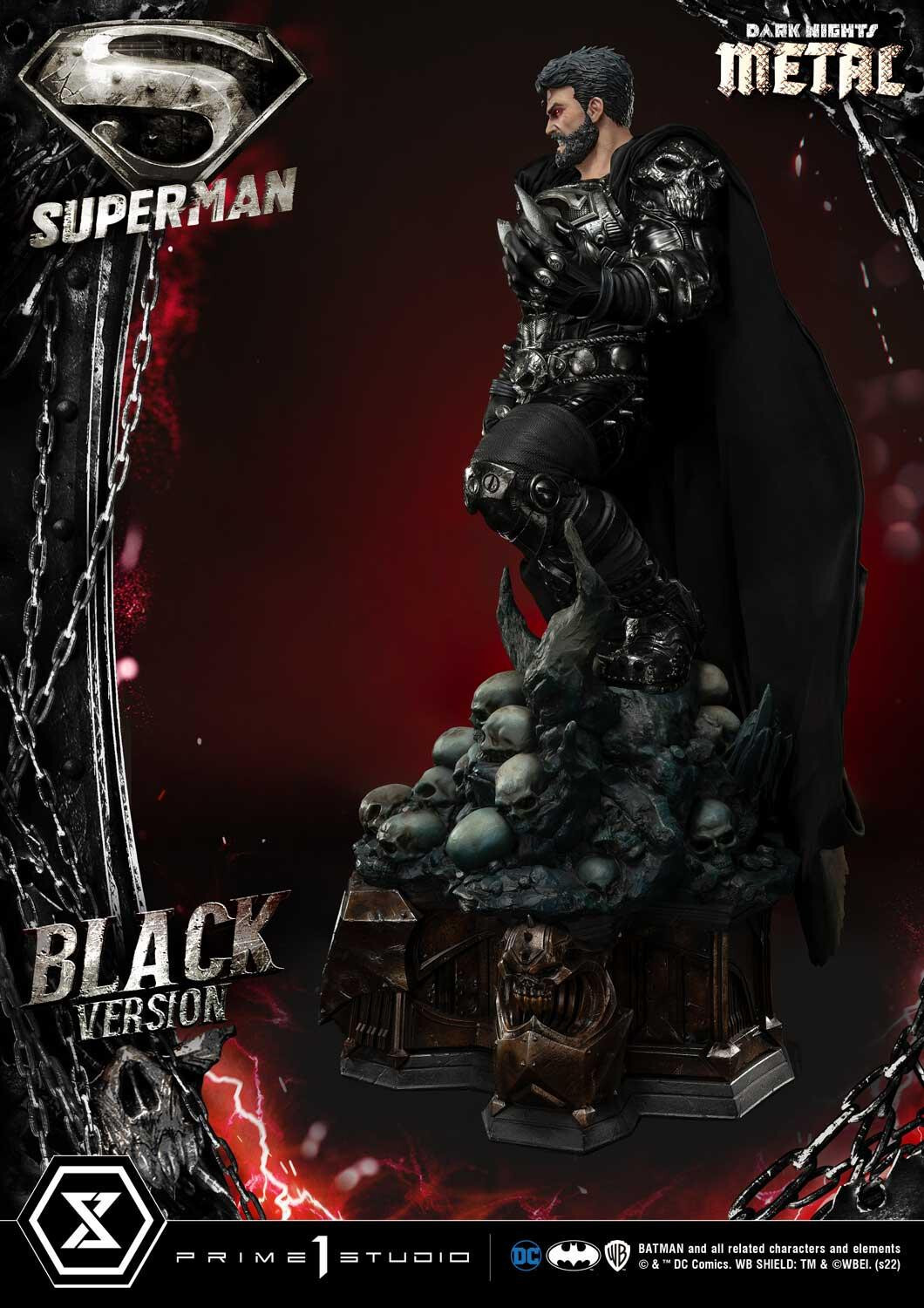 Dark Nights: Metal - Superman - Museum Masterline Series (MMDCMT-08BL) - 1/3 - Black Version (Prime 1 Studio) photo 37