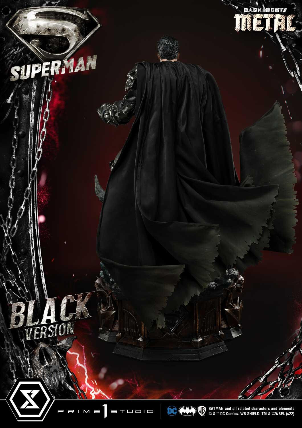 Dark Nights: Metal - Superman - Museum Masterline Series (MMDCMT-08BL) - 1/3 - Black Version (Prime 1 Studio) photo 38