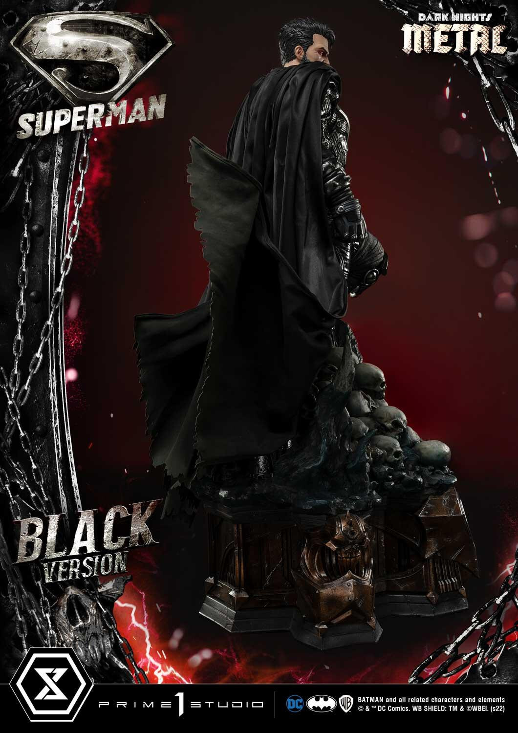 Dark Nights: Metal - Superman - Museum Masterline Series (MMDCMT-08BL) - 1/3 - Black Version (Prime 1 Studio) photo 39