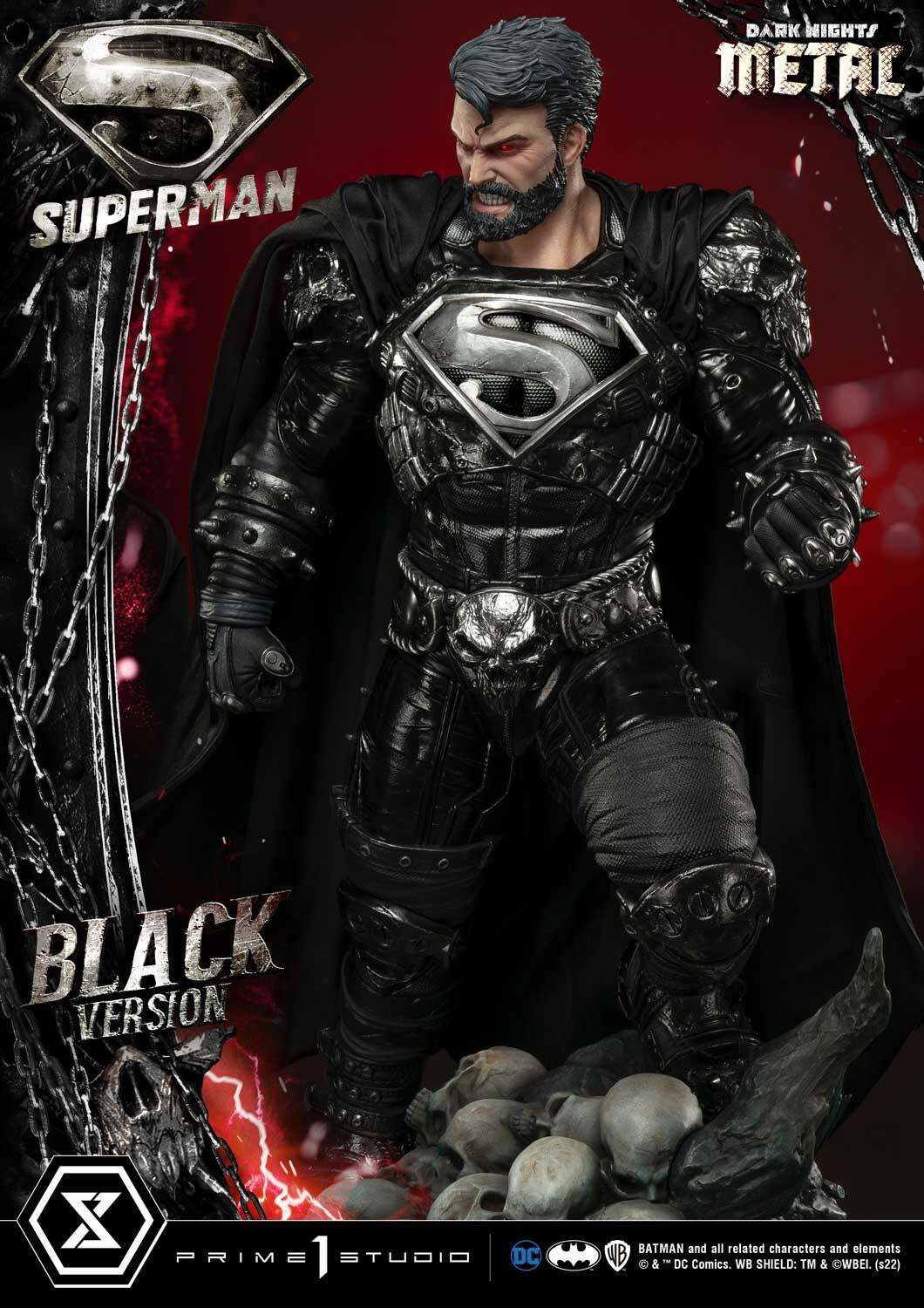 Dark Nights: Metal - Superman - Museum Masterline Series (MMDCMT-08BL) - 1/3 - Black Version (Prime 1 Studio) photo 40