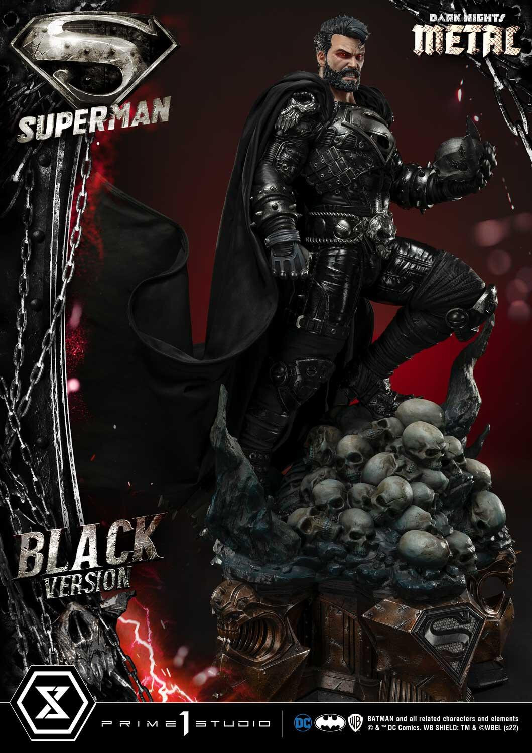 Dark Nights: Metal - Superman - Museum Masterline Series (MMDCMT-08BL) - 1/3 - Black Version (Prime 1 Studio) photo 41