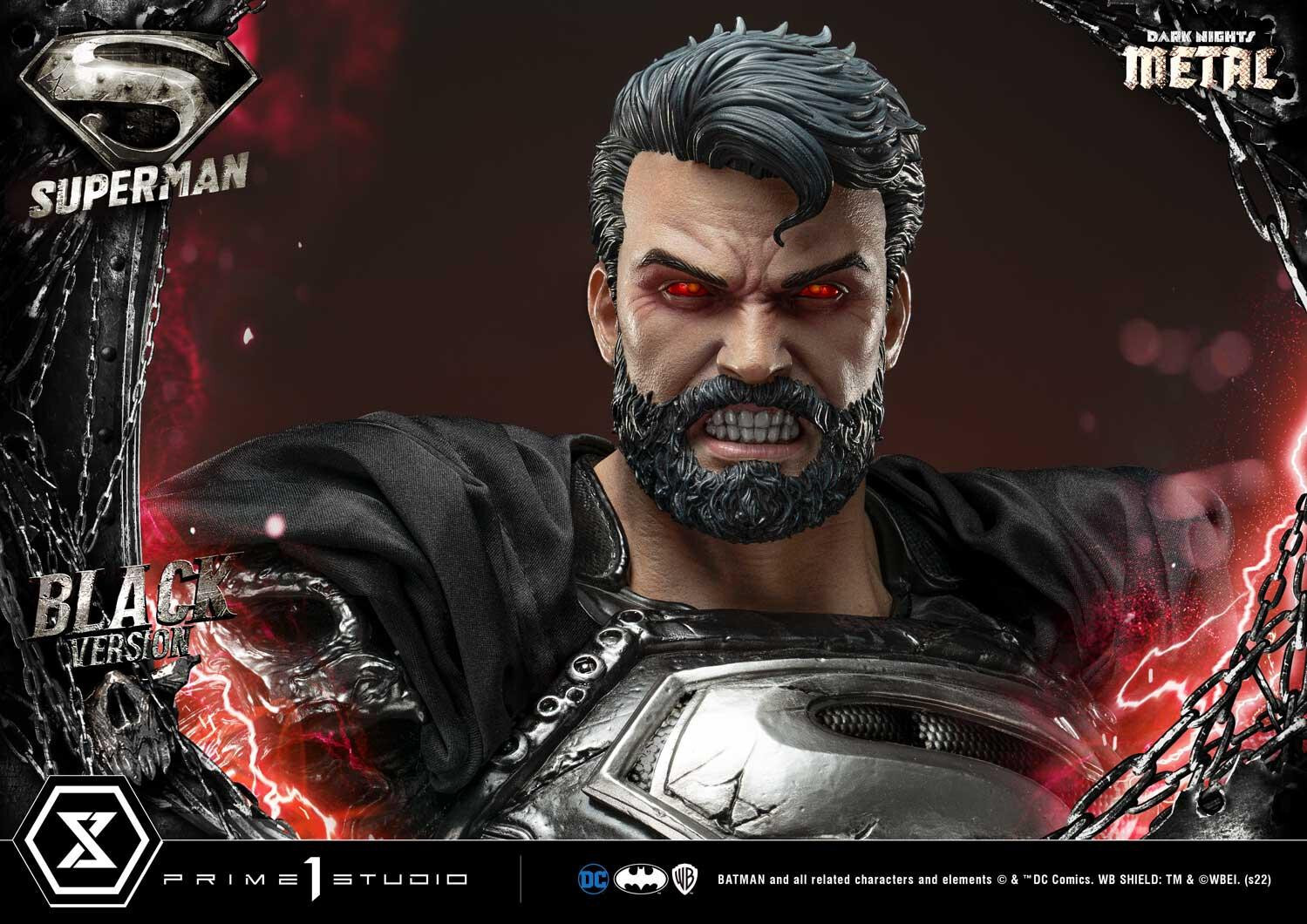 Dark Nights: Metal - Superman - Museum Masterline Series (MMDCMT-08BL) - 1/3 - Black Version (Prime 1 Studio) photo 42