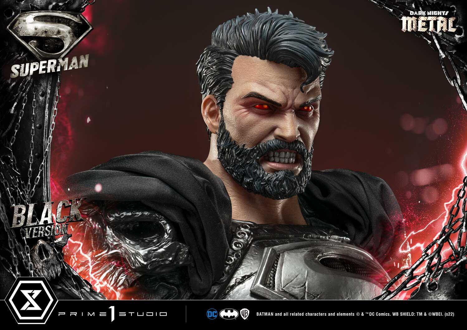 Dark Nights: Metal - Superman - Museum Masterline Series (MMDCMT-08BL) - 1/3 - Black Version (Prime 1 Studio) photo 43